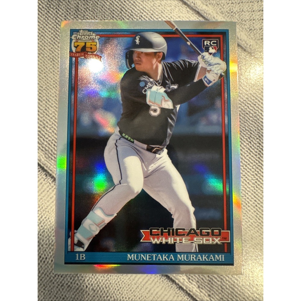 2026 Topps Chrome Munetaka Murakami 1991 Throwback Rookie Refractor RC
